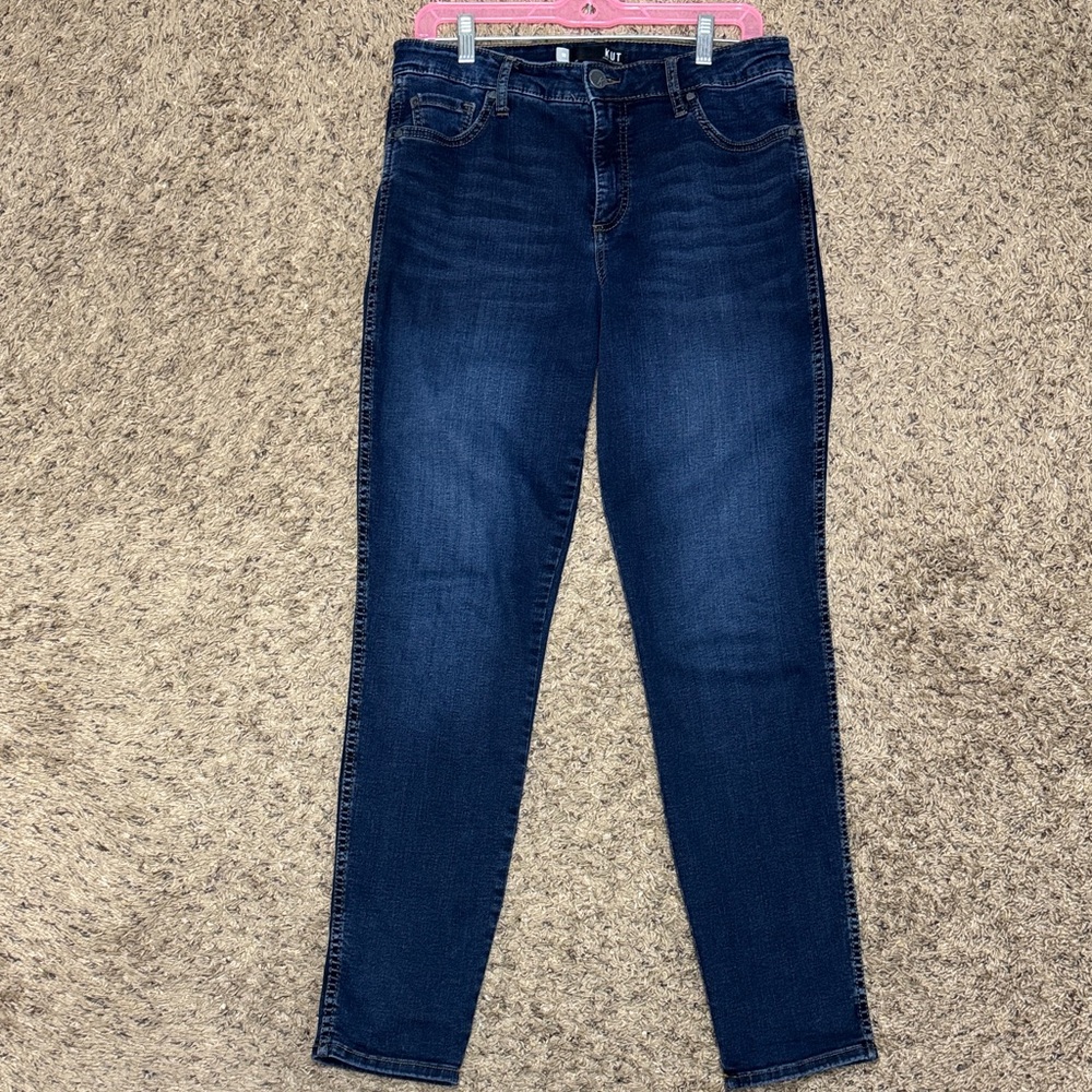 Kut from the Kloth Dark Blue Skinny Jeans
